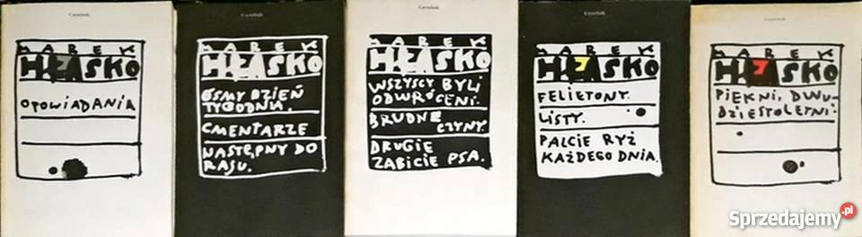 UTWORY WYBRANE HŁASKO MAREK Rok wydania 1989 Rzeszów sprzedam