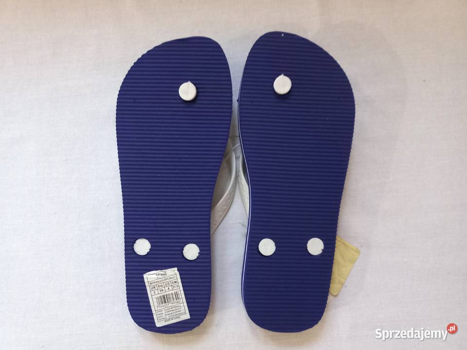 Klapki niebieskie Japonki r 36 SCCO Unisex dobra inna Białystok