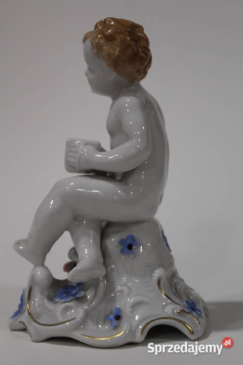 Figurka Wallendorf Chłopiec z harmonijką 796