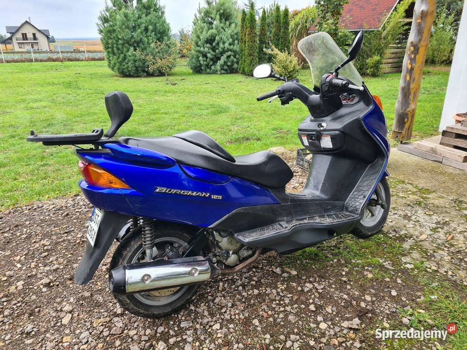 Suzuki Burgman 125 bezwypadkowy