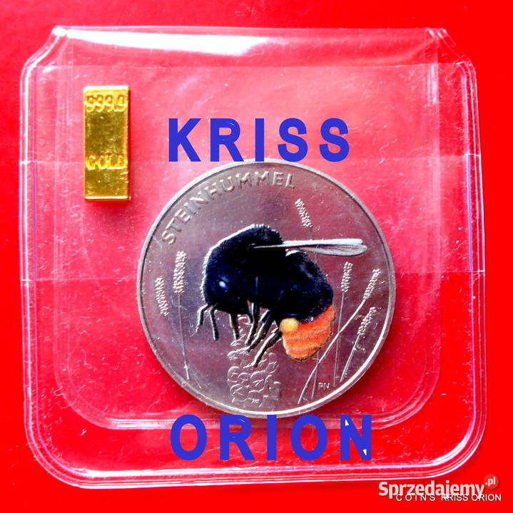 5 Euro Niemcy 2024r J Trzmiel Kamienny kolor śląskie Katowice