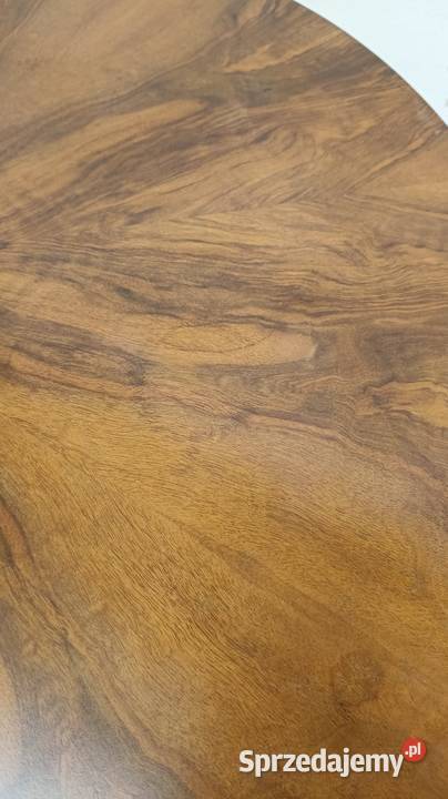 ława stolik kawowy design Halabala okrągły gięty łódzkie Radomsko