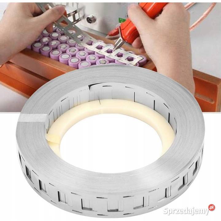 Taśma Niklowana 625x015mm do Zgrzewania Ogniw Ludźmierz