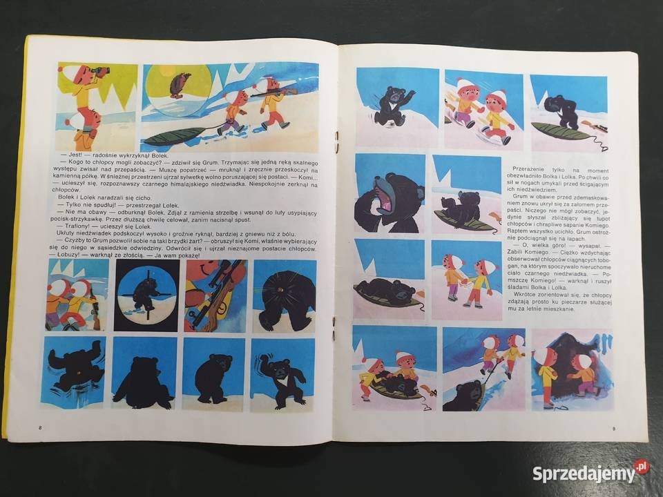 Bolek i Lolek Yeti komiks 1990 Gdynia sprzedam