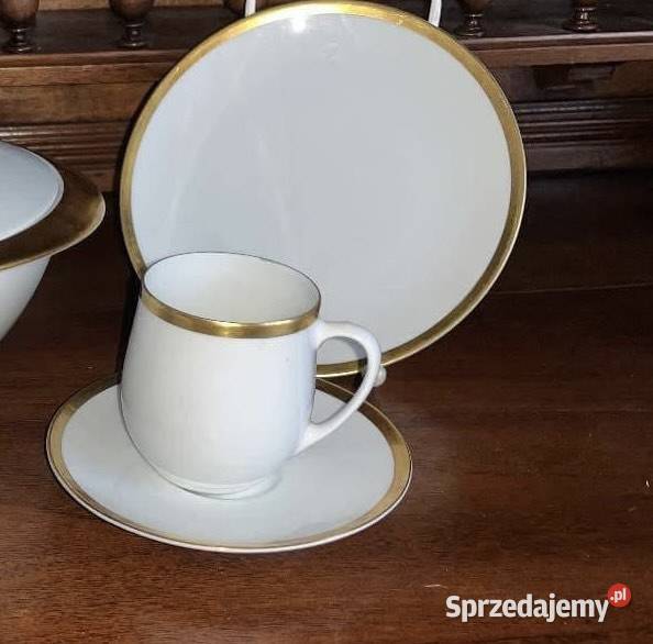 Filiżanka na spodku z talerzykiem Rosenthal Syg Gdańsk