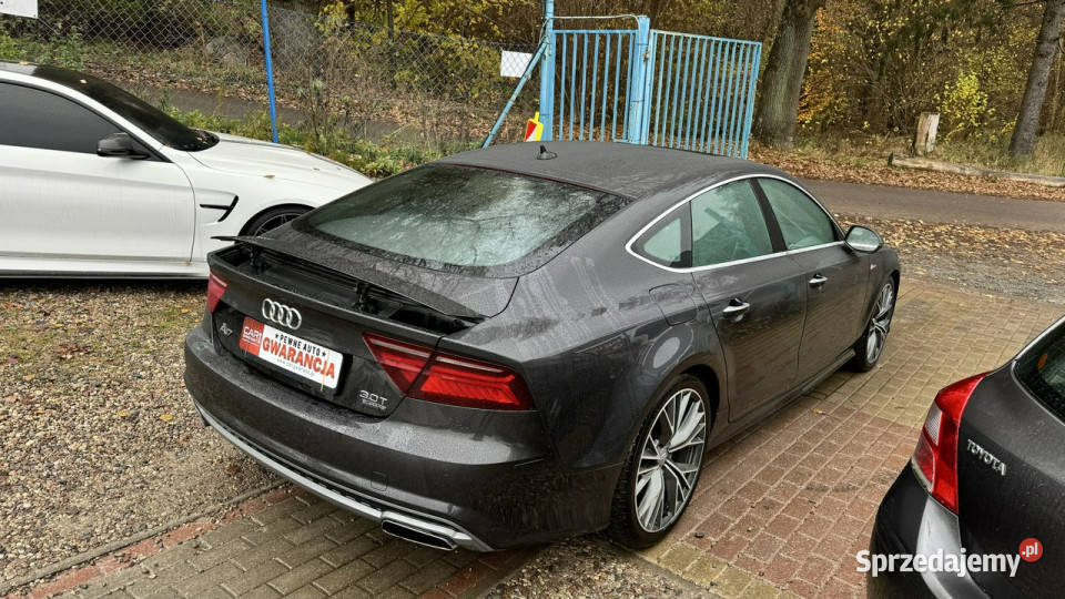 Audi A7 30t quattro moc 413 61 tyskm perfekt czujnik parkowania Gdańsk