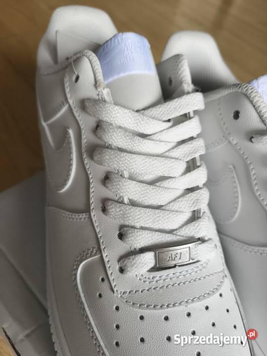 Buty air force 1 białe skóra Sportowe Obuwie Toruń