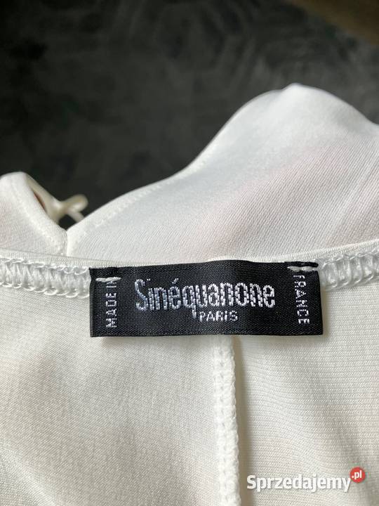 Kremowa midi sexy sukienka Sinequanone Marilyn Nisko