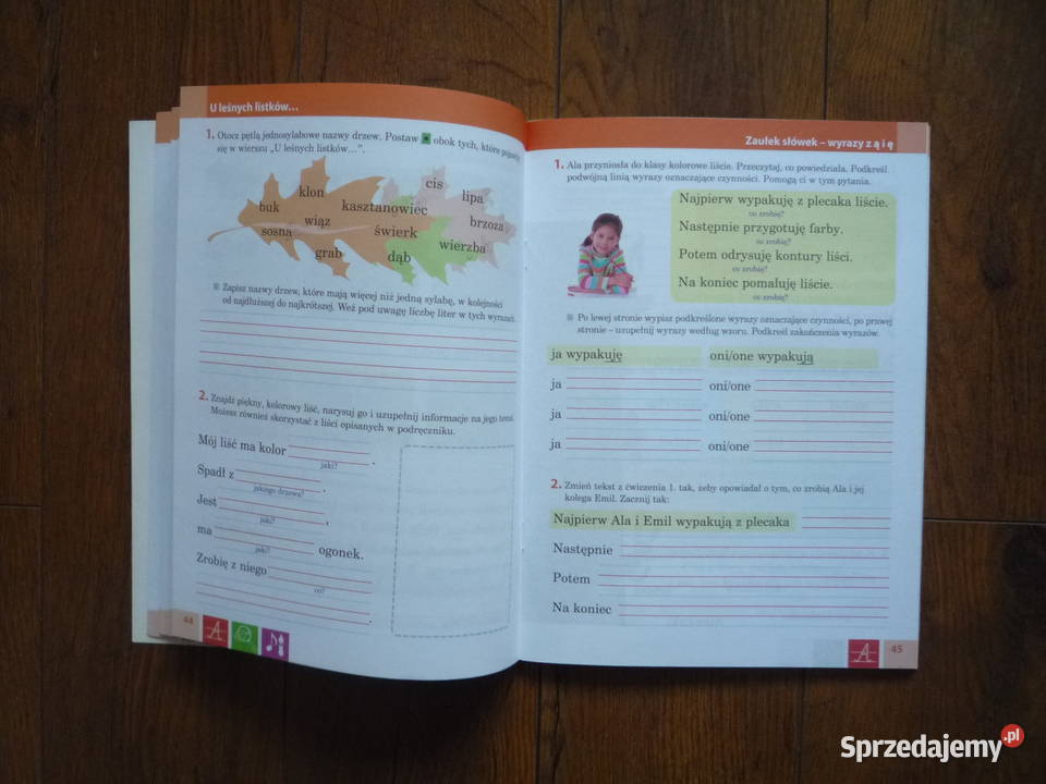 Nasze ćwiczenia 2 część 2 i 3 Klasa 2 J polski Rok wydania 2015 Szczecin