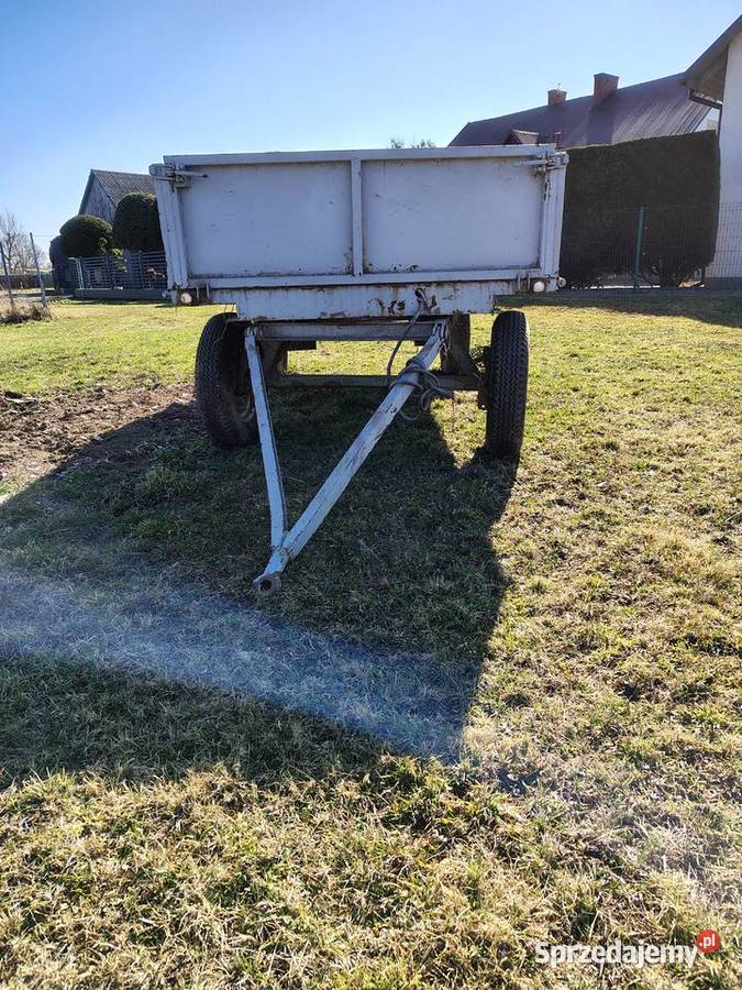 Przyczepa bez rejestracji Dwory Drugie