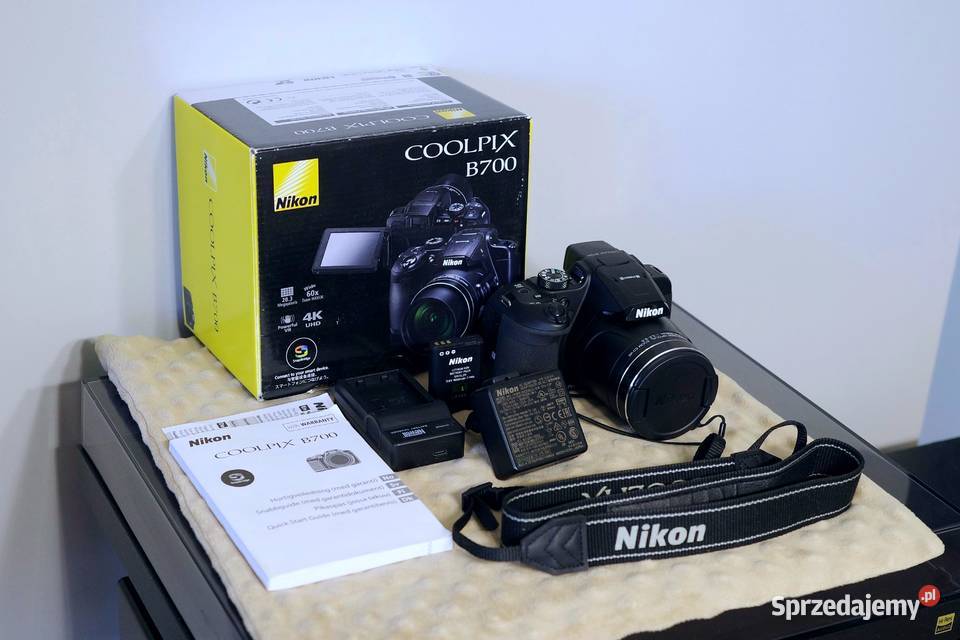 Nikon Coolpix B700 20 Mpix60x optzoom4KRAW Pabianice