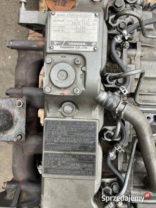 Silnik Yanmar 4TNV 88 małopolskie sprzedam