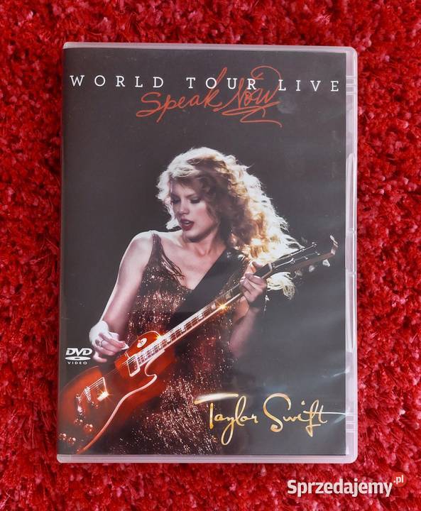 Taylor Swift speak now world tour DVD śląskie Częstochowa