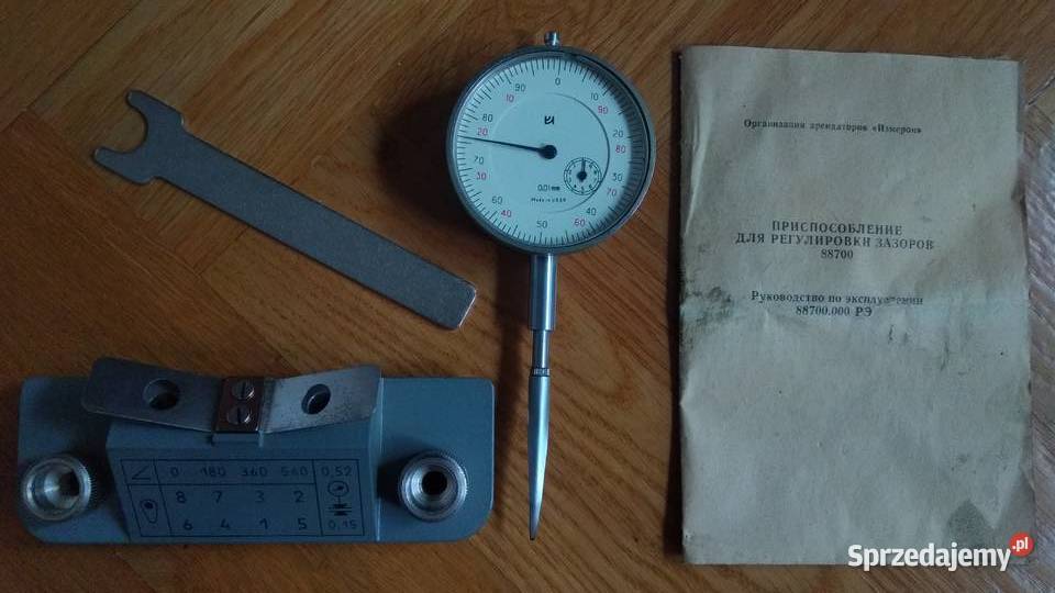 Czujnik zegarowy CCCP USSR 001mm urządzenie do Chorzów