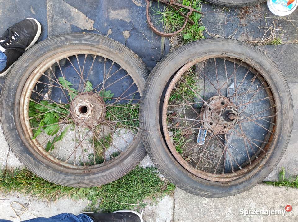 Koła wsk shl jawa wfm komar jawka Pajęczno