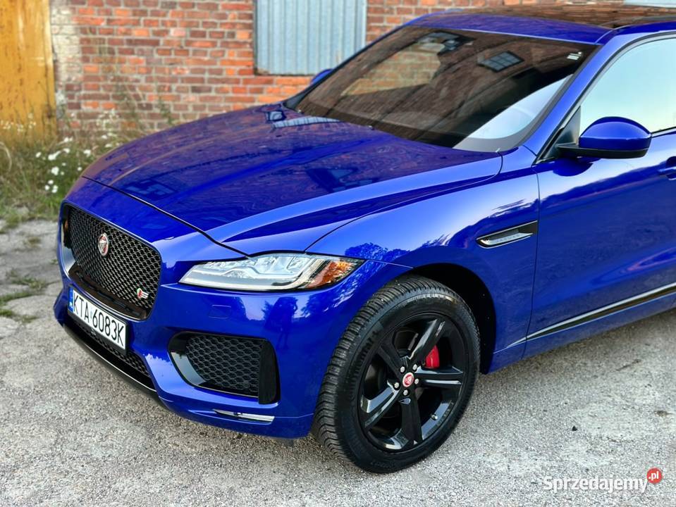 Jaguar FPACE S 30 V6 Supercharged Benzyna 381 F-Pace Niedomice