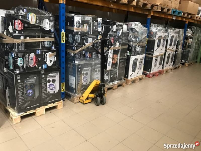 TIR Palety Mix RTV multimedia HiFi Returnware Warszawa