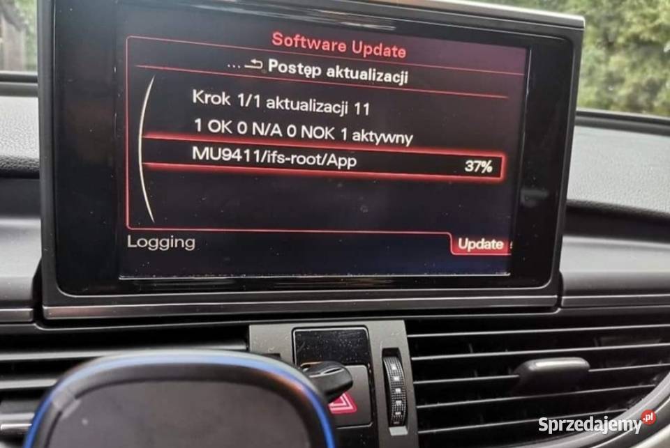 Audi VW conversja US EU język polskiŚwiatła tyl Ostrów Wielkopolski