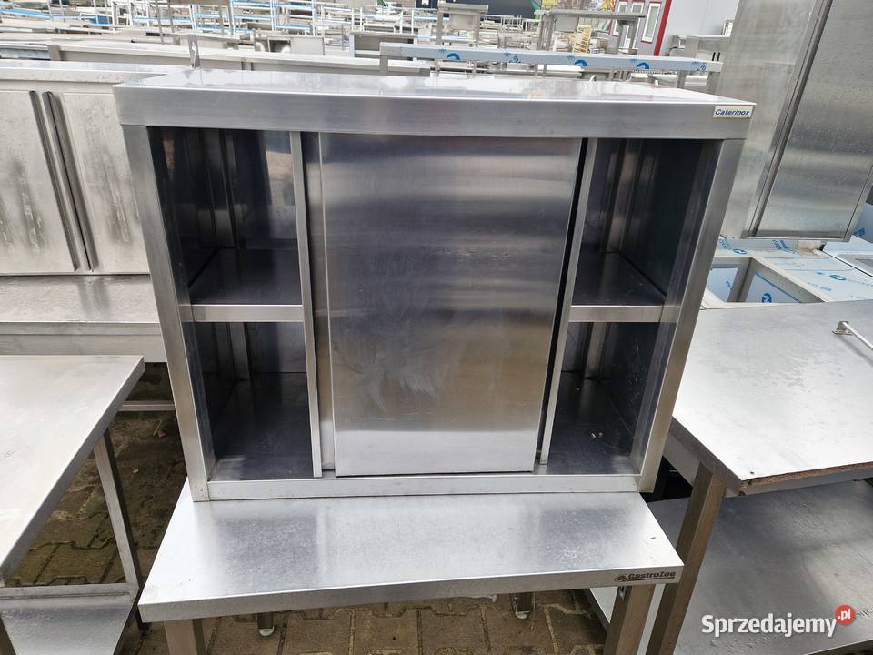 Szafka Wisząca Stal Nierdzewna Drzwi Suwane Gastronomia Ostrów Wielkopolski