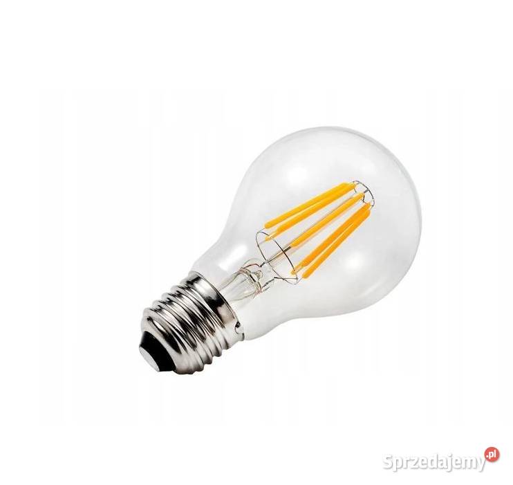 Żarówka EDISON LED E27 retro ozdobna KULA 6 W 8W podlaskie Białystok