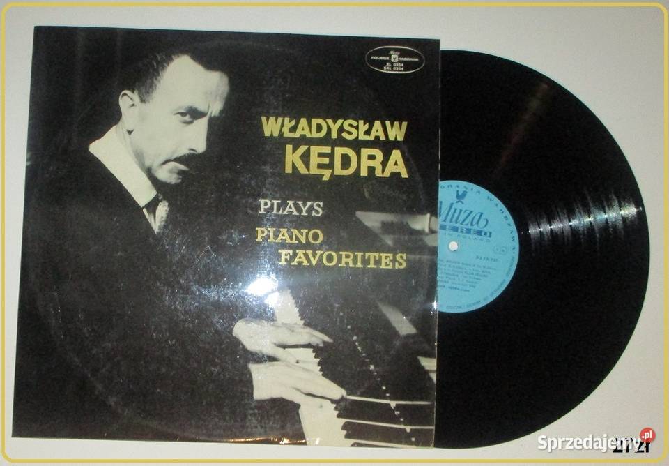 Władysław Kędra Plays Piano FavoritesKędrapłyta Łódź
