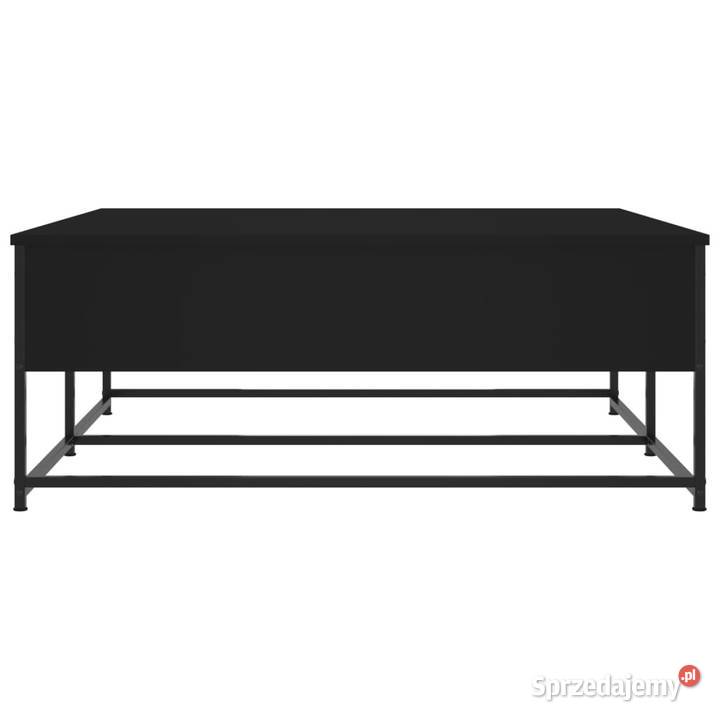 Stolik kawowy czarny 100x99x40 materiał Stoły Warszawa
