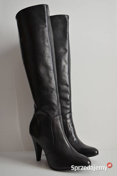 TAJEMNICZA KLASYKA kozaki Minelli do kolan skóra Kozaki podlaskie Białystok