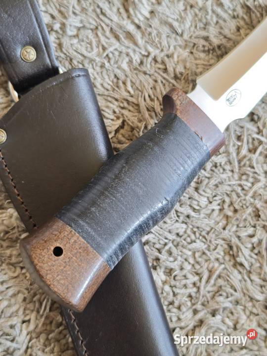 Nóż myśliwski 75 D2 58HRC świętokrzyskie Busko-Zdrój