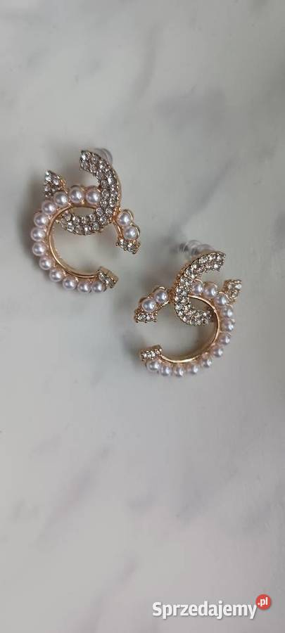 Kolczyki z perełkami Ostrowąs
