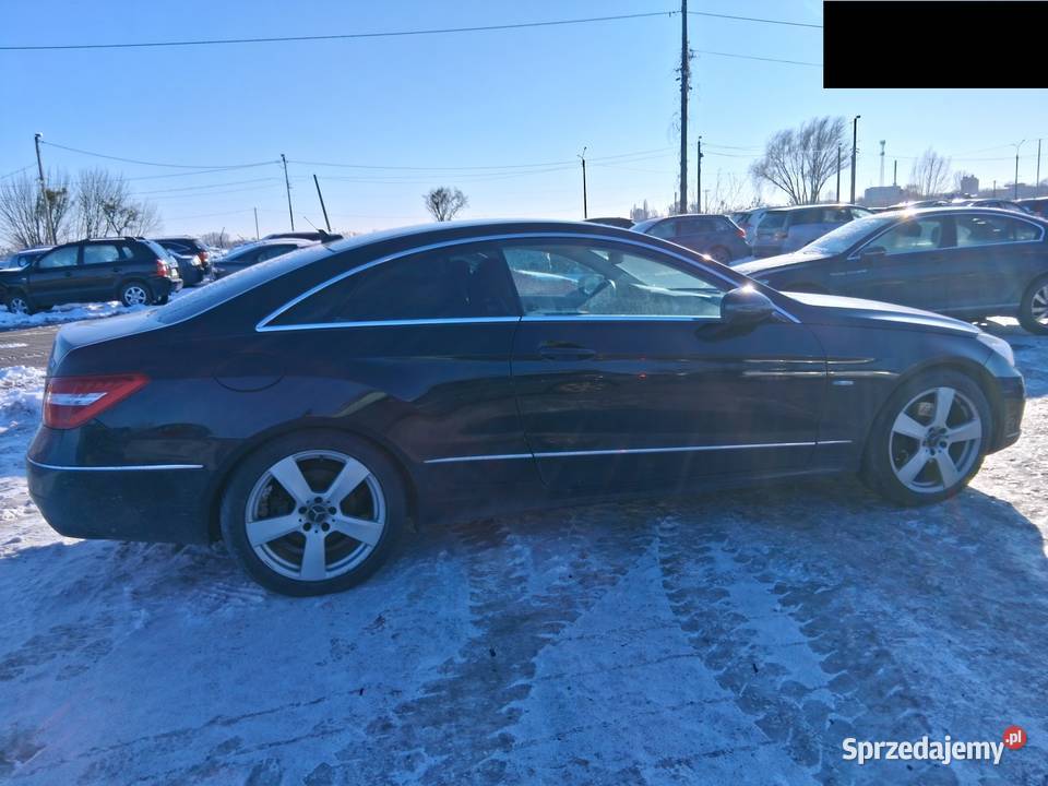 Mercedes klasa E coupe 2143cm3 Warszawa