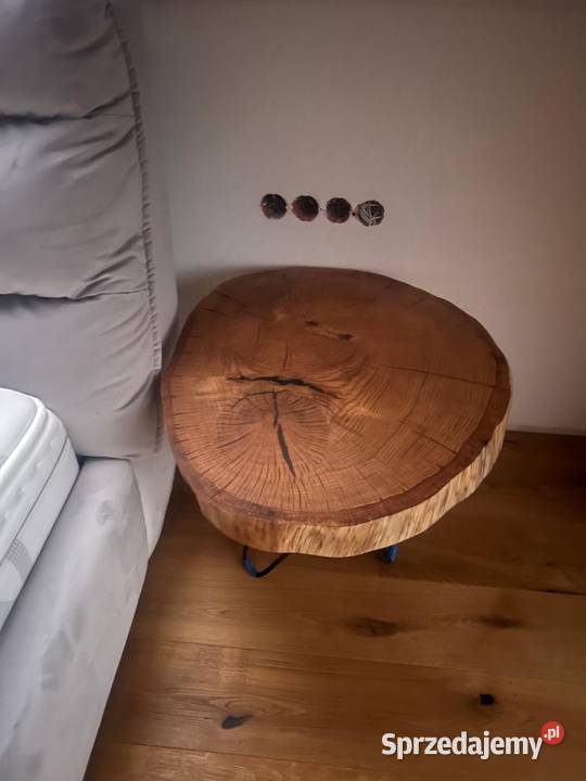 Stolik kawowy live edge dąb jesion wiąz ława Przysucha