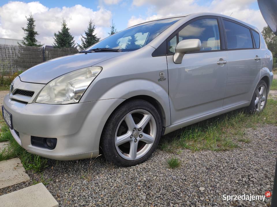 Toyota Corolla Verso użytkowana 18 lat 122006 łódzkie Łask sprzedam