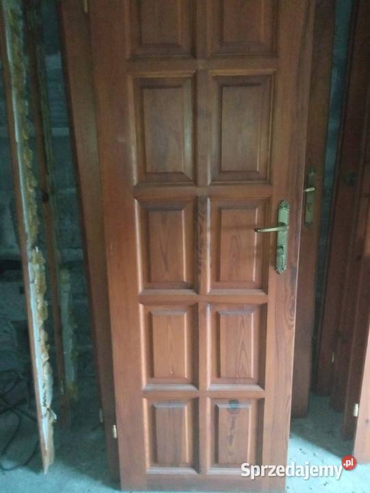 Sprzedam drzwi wewnętrzne drewniane Oświęcim