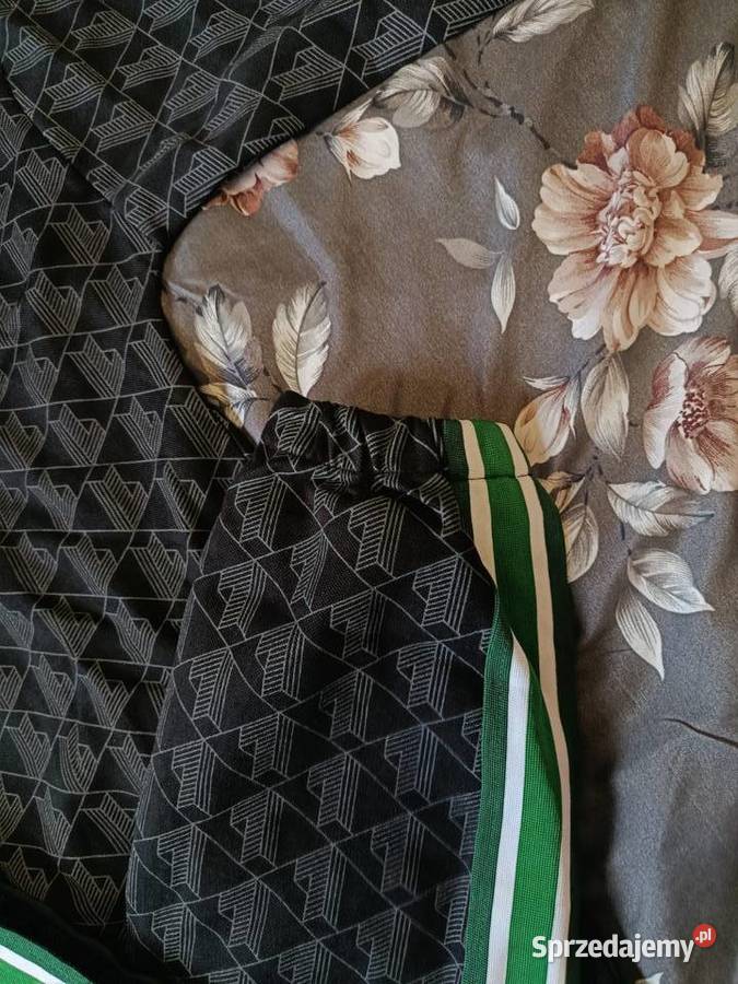 Komplet dresowy Lacoste Monogram kolor czarny Rozmiar L Białystok