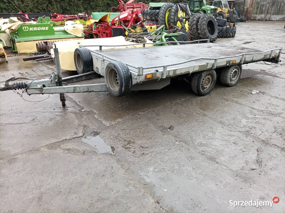 Laweta przyczepa Saris płaska DMC 2700 opolskie Brzeg