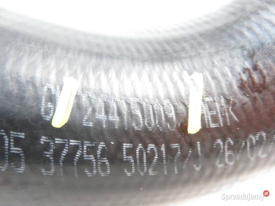 RURA INTERCOOLERA OPEL SIGNUM 22 DTI 16V Przewody powietrza