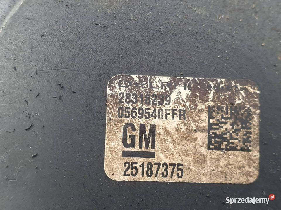 POMPA WTRYSKOWA CHEVROLET CRUZE 25187375 Pozostałe Lipno