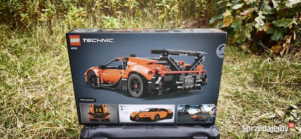 LEGO Technic 42222 Bugatti Chiron Pur Sport 9 lat+ mazowieckie Warszawa
