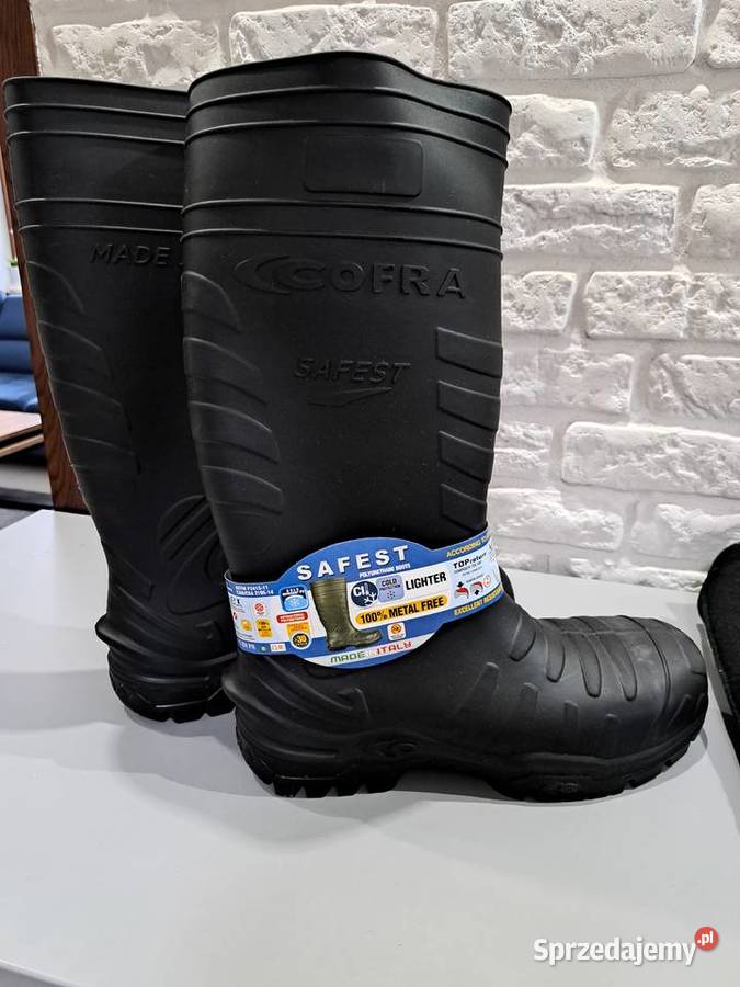 Kalosze gumowce Cofra z ocieplaczami nowe Kozienice