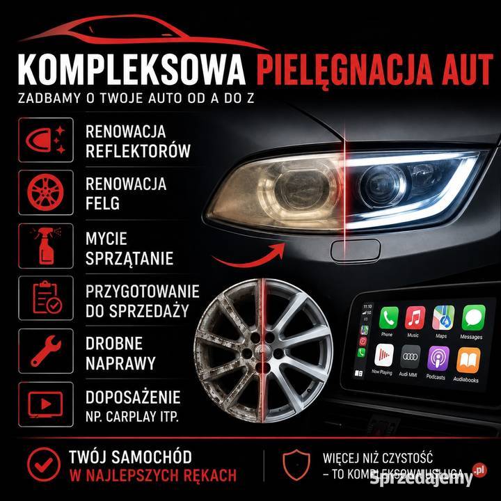 Regeneracja Lamp Korekta Lakieru Naprawa Felg Kluczbork