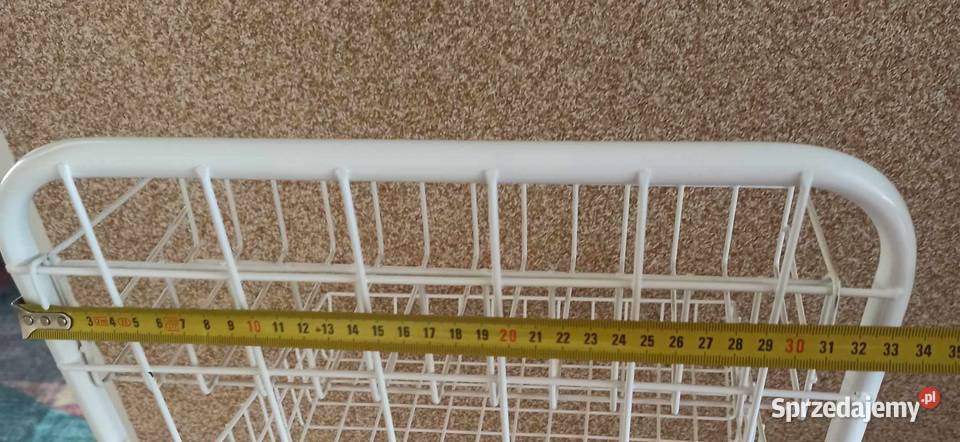 Stojak metalowy z koszykami na ladę Sklep pomorskie