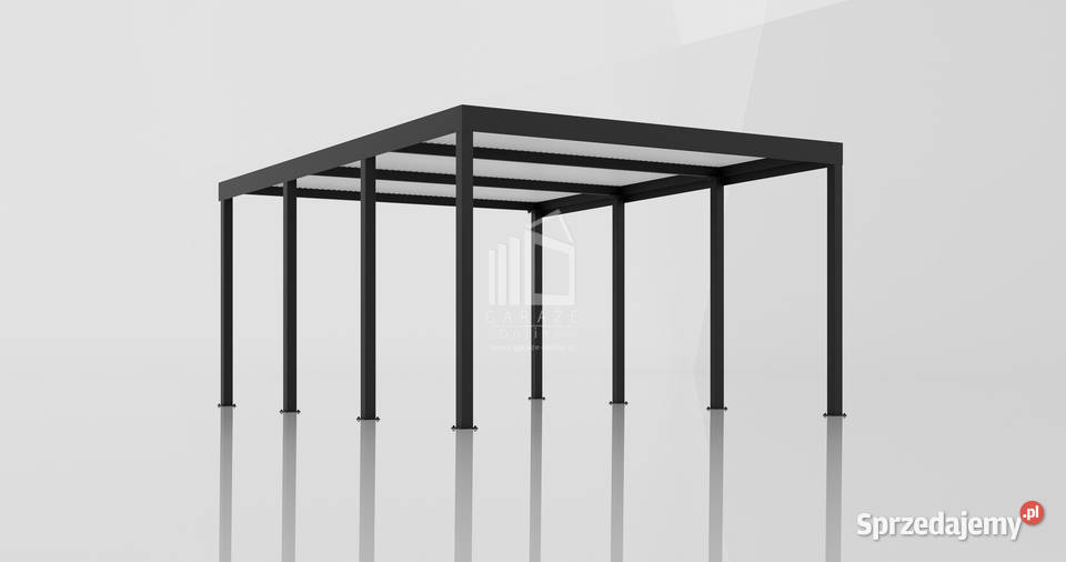 CarPort PREMIUM Wiata samochodowa 4x5 Antracyt Leszno
