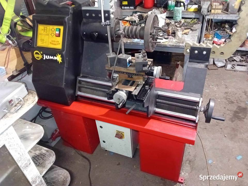 Prostowarka do felg z tokarką Ateq na 400v 230v Kutno sprzedam