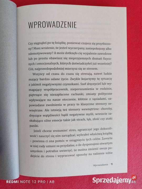 pokonać stres Joy Langley poradnik psychologia Rok wydania 2023