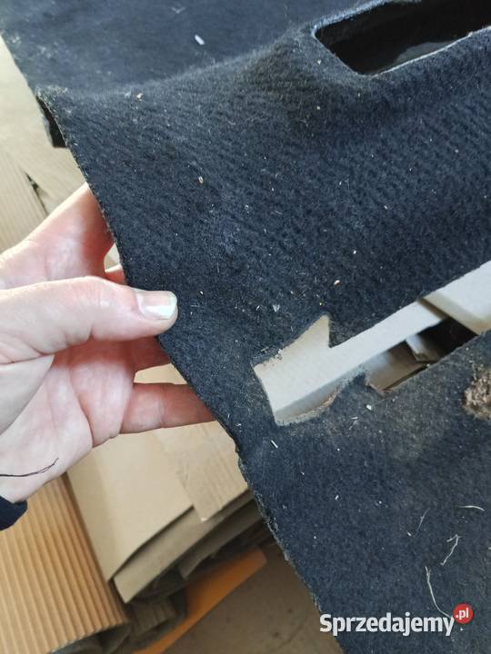 Dywan czarny część tylna Golf MK2 GTI GTD Frysztak