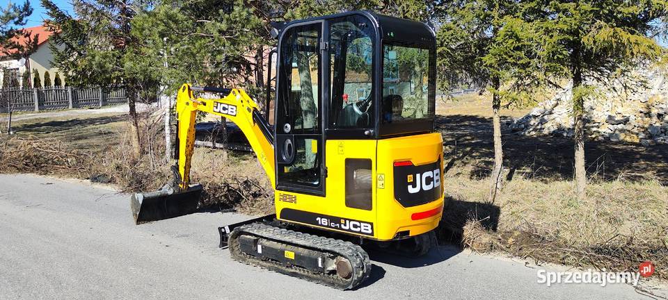 Mini koparka JCB 16 C1 sprowadzona piękna 1 wł Bieliny sprzedam