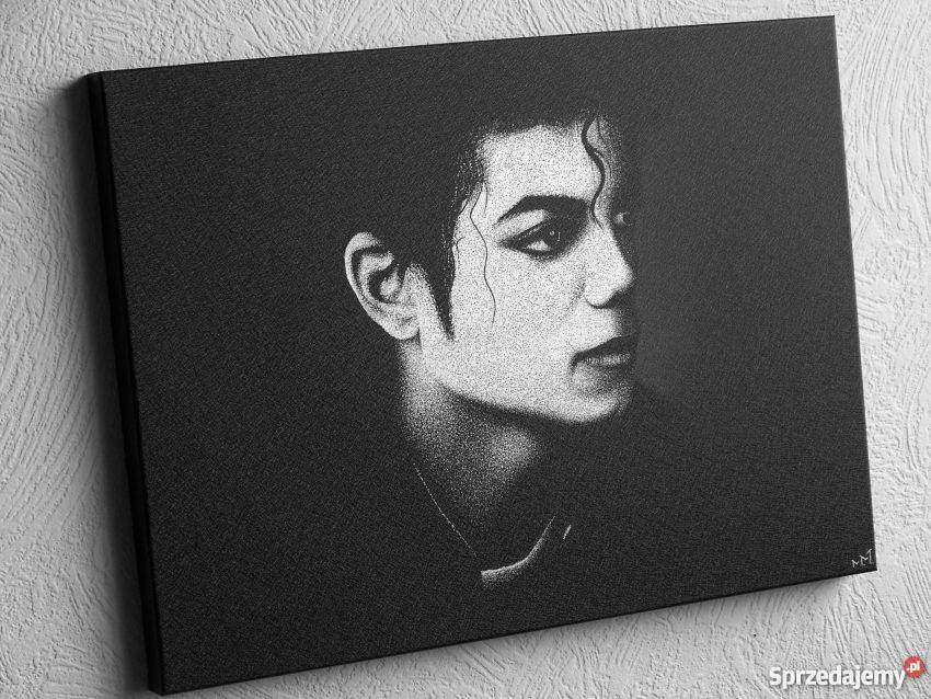 Michael Jackson Obraz na blasze Grawerka