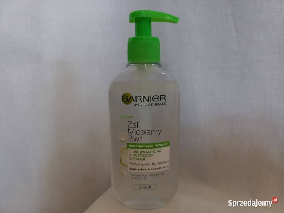 ŻEL miceralny POMPKA cera normalna i mieszana podlaskie Białystok sprzedam