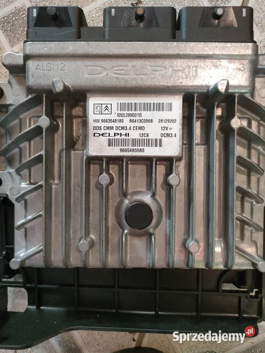 Komputer sterownik ECU PEUGEOT 407 DCM34 20 osobowe Gdynia