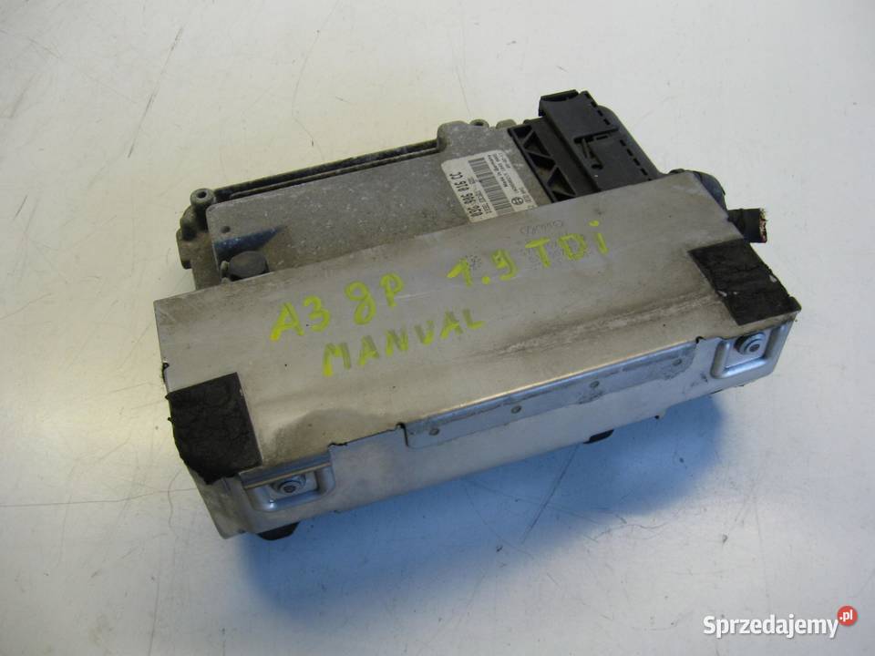 KOMPUTER SILNIKA MANUAL A3 8P 19 TDI wielkopolskie